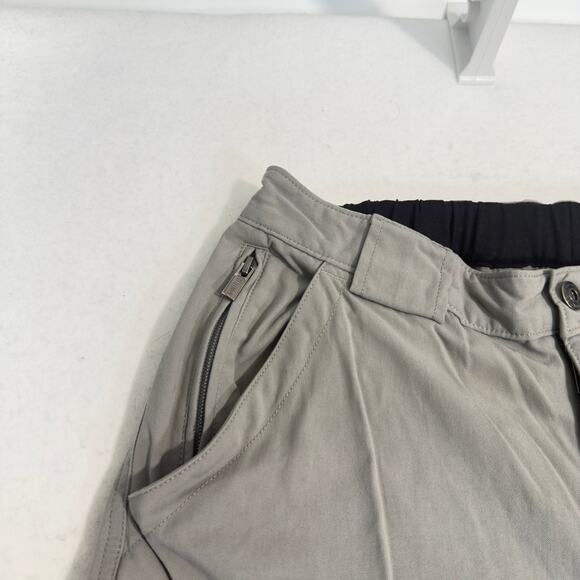 Duluth Trading Co Dry On The Fly Cargo Pant Men M x30 (30W 30L) Grey Elastic - Picture 4 of 16